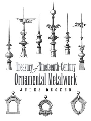 cover image of Treasury of Nineteenth-Century Ornamental Metalwork